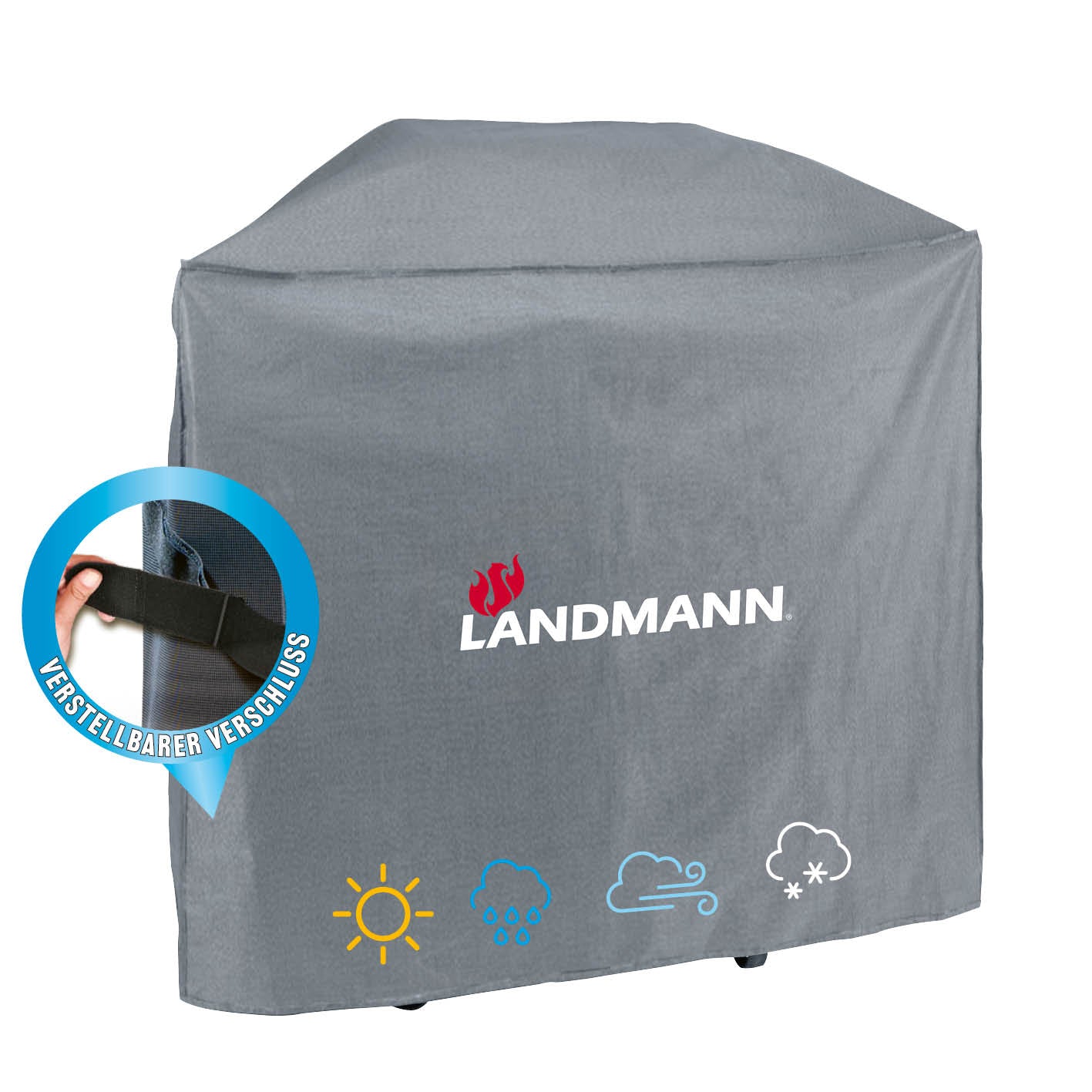 Premium Wetterschutzhaube - 59 x 127,5 x 117 cm