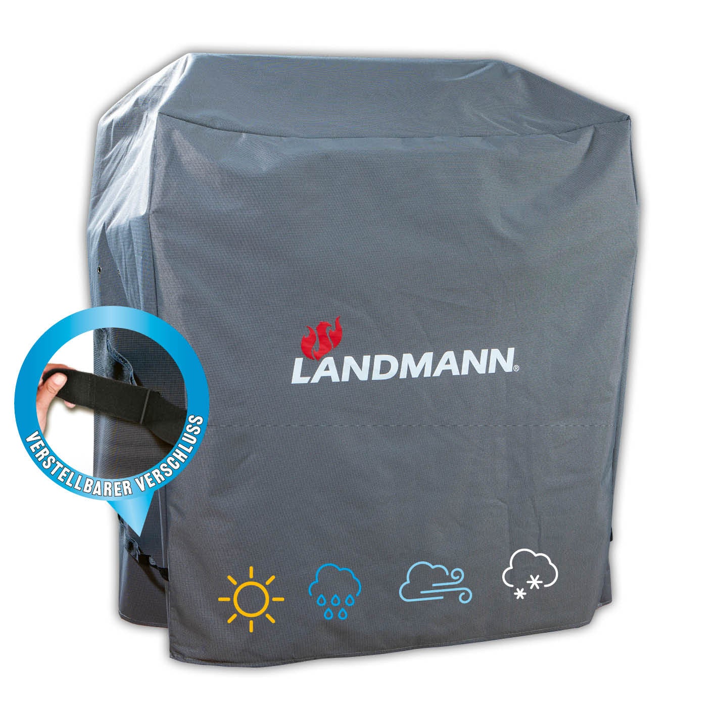 LANDMANN Premium Wetterschutzhaube - 60 x 96 x 120 cm