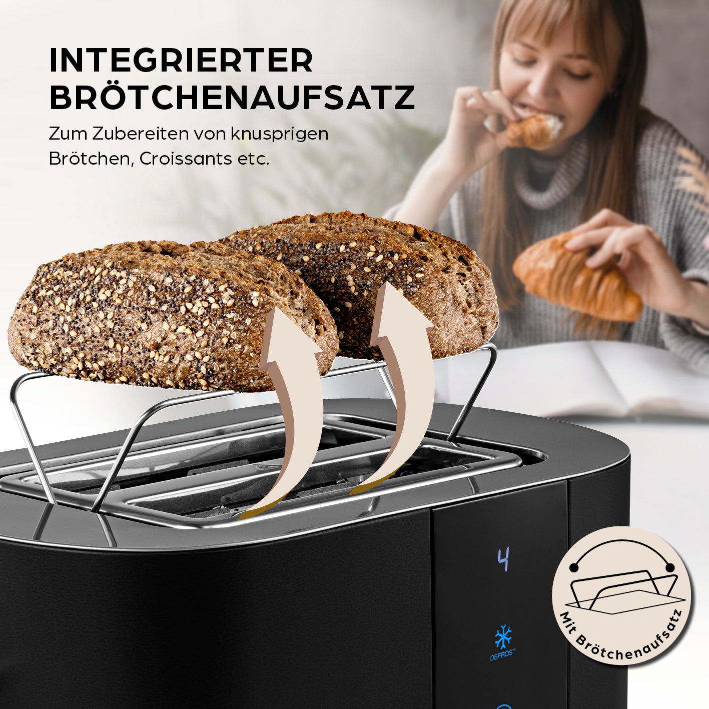 Toaster - Schwarz