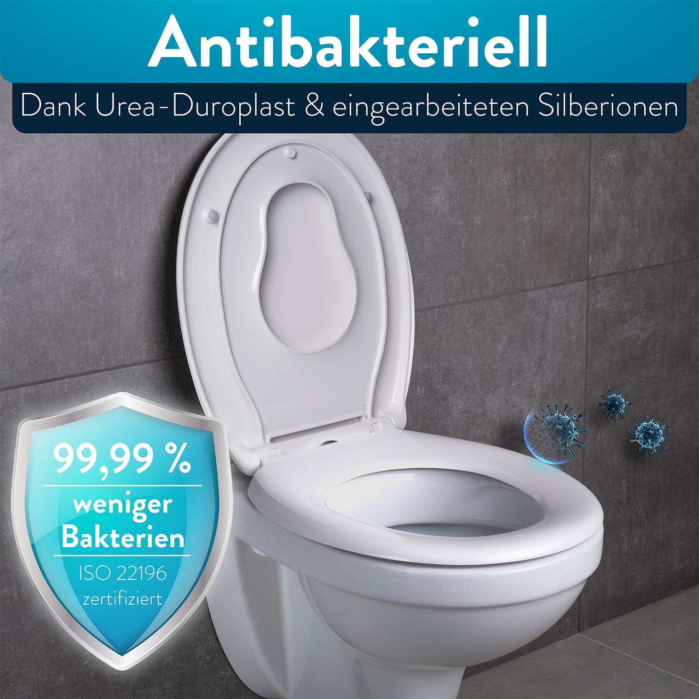 Kinder-Toilettendeckel - Weiß