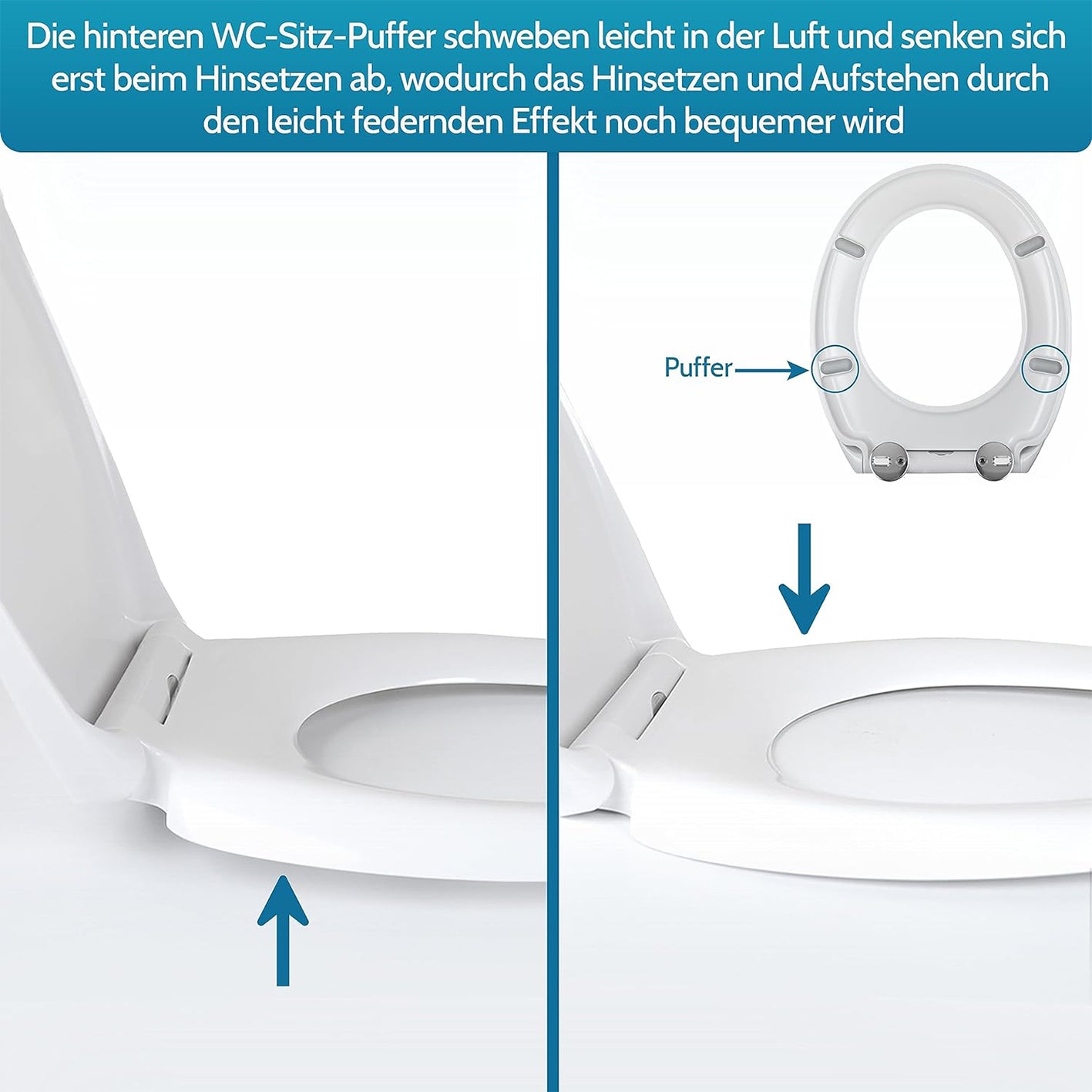 Kinder-Toilettendeckel - Weiß