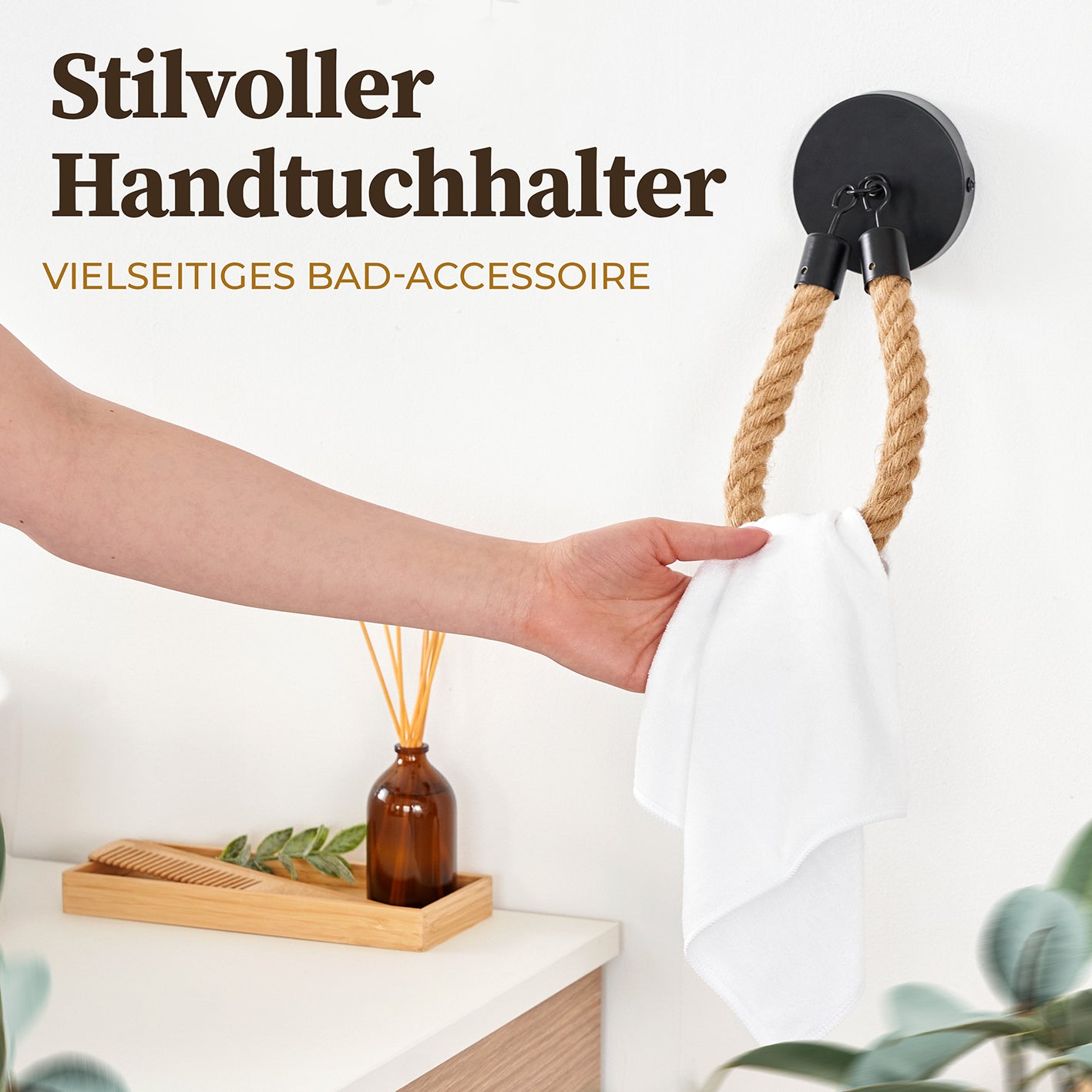 Toilettenpapierhalter - Mattschwarz