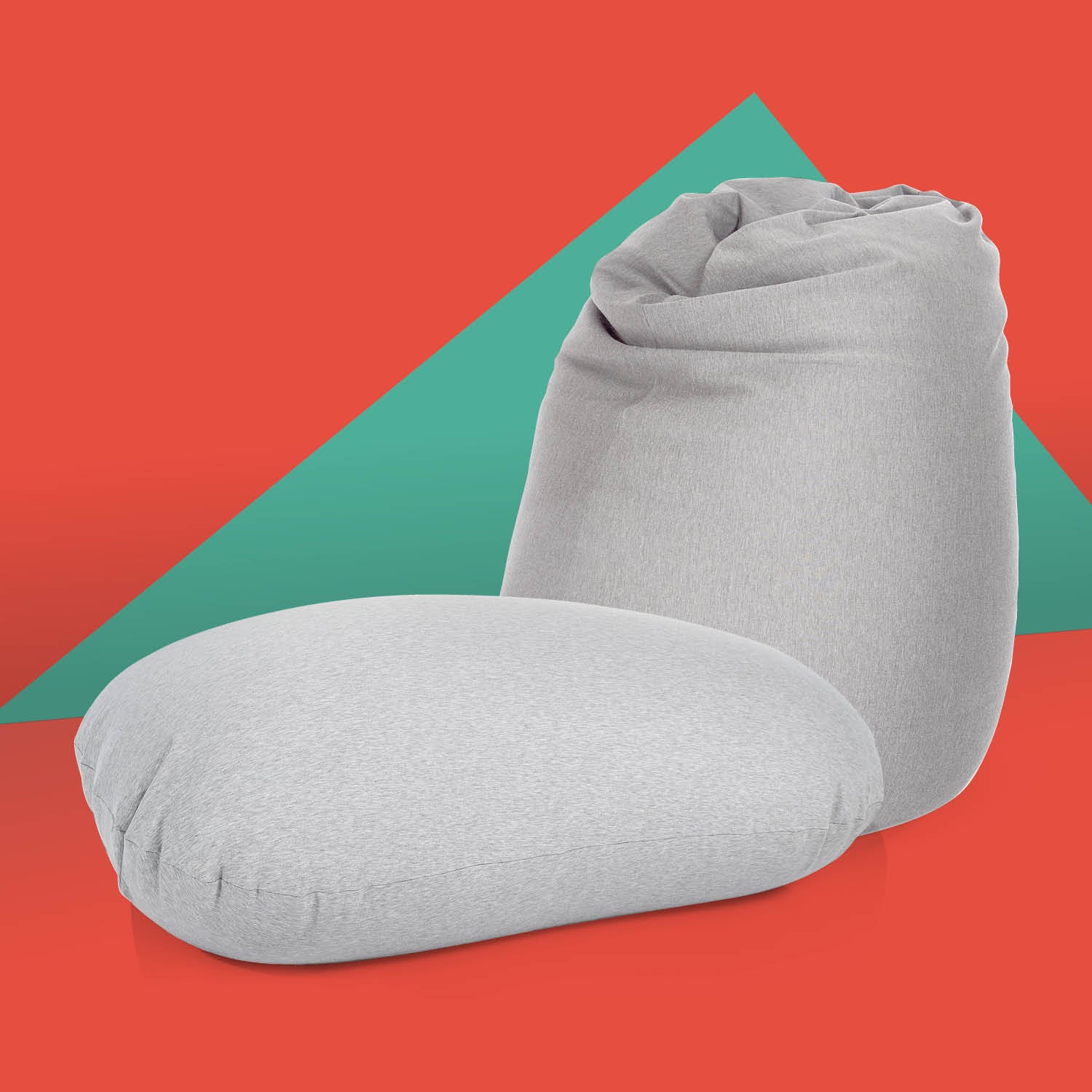 Flexi Comfort Sitzsack (380 L) - indoor - Hellgrau