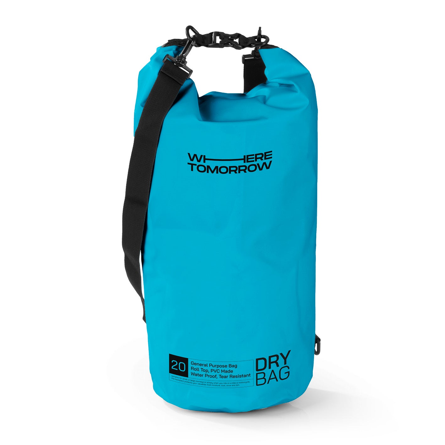 Dry Bag 20L - Style 01 - Himmelblau