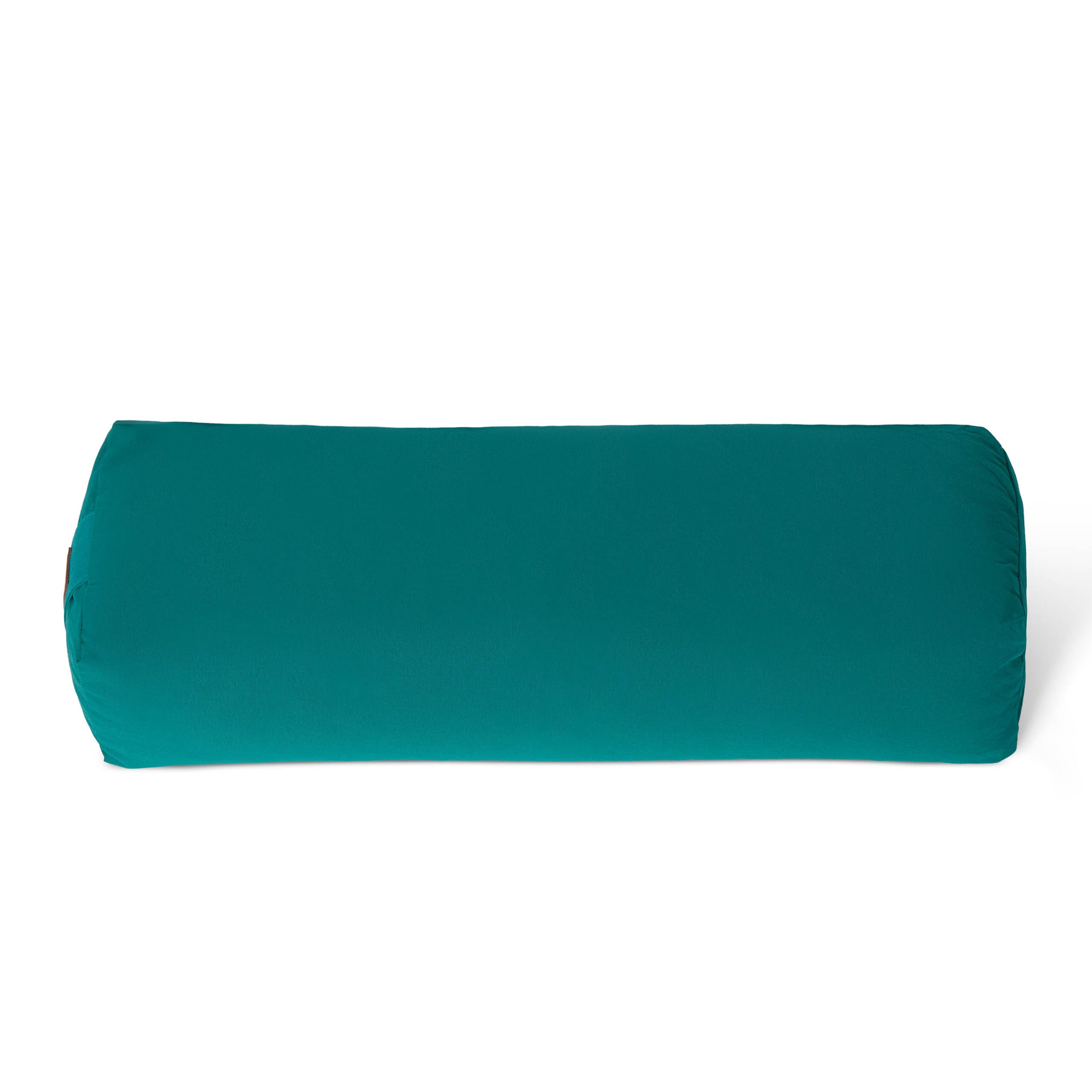 Yoga-Bolster Paravati - gefüllt mit Bio-Dinkelspelz - 67 x 22 x 13 cm - Dunkelgrün