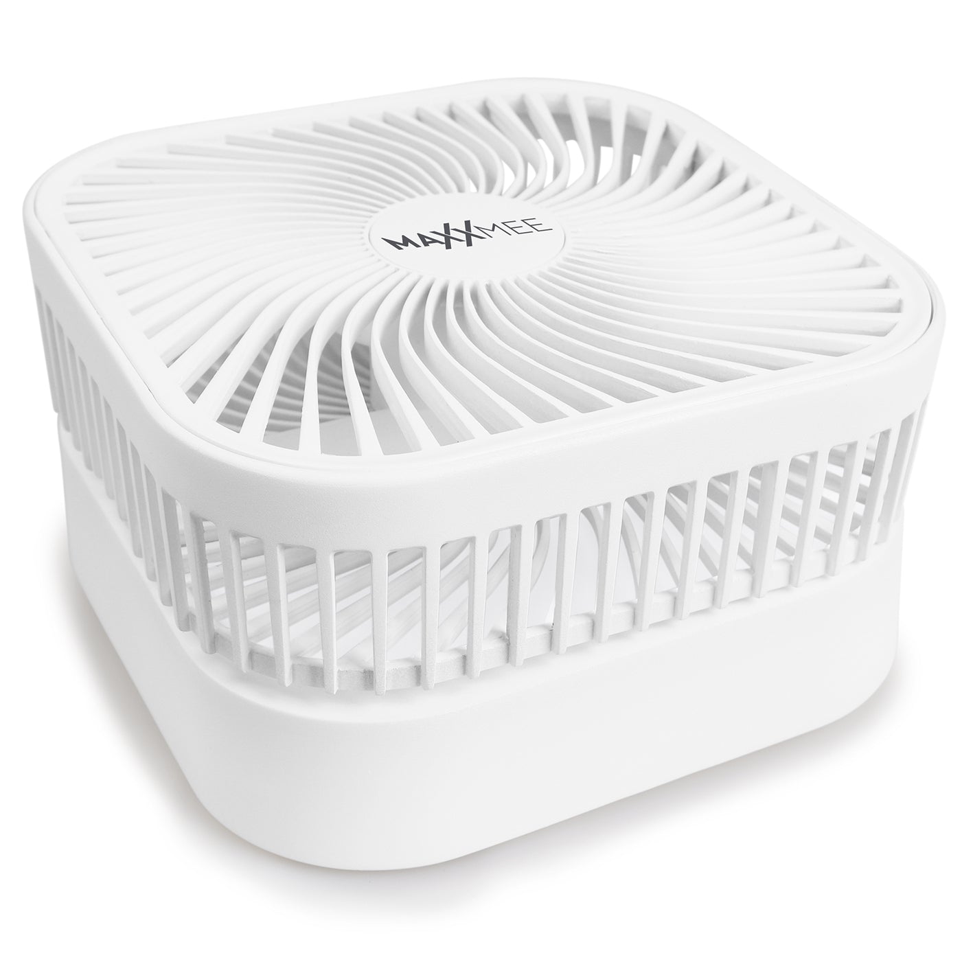 Akku-Ventilator klappbar - Für in- und outdoor - weiß