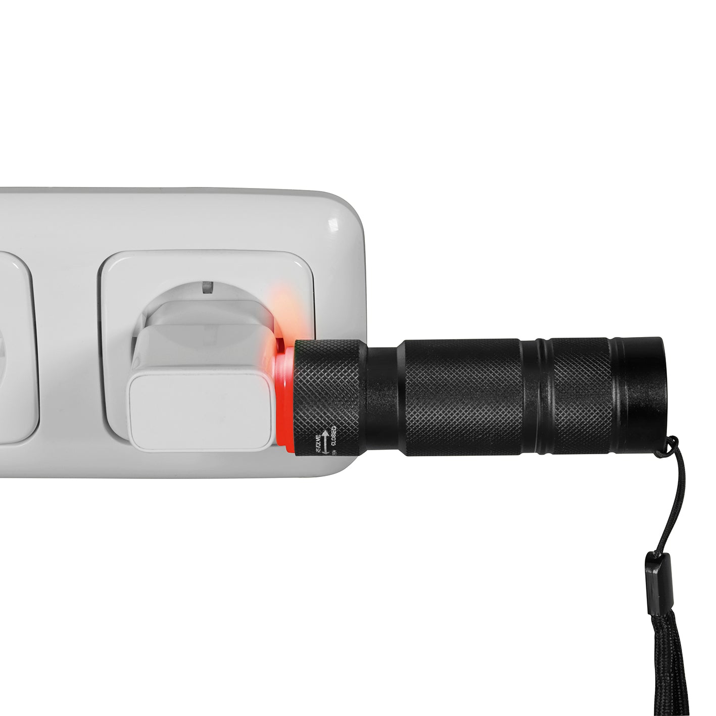 Power-Taschenlampe 3,7 V - 1800 mAh