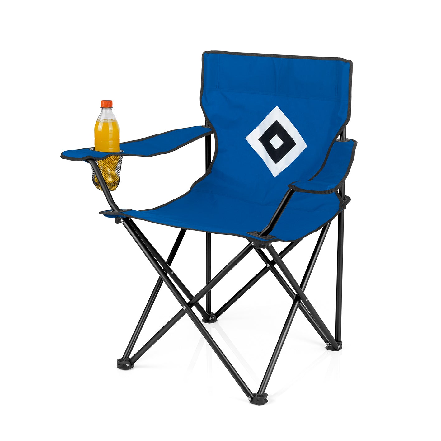 Campingstuhl faltbar mit Logo - 80x50 cm - blau