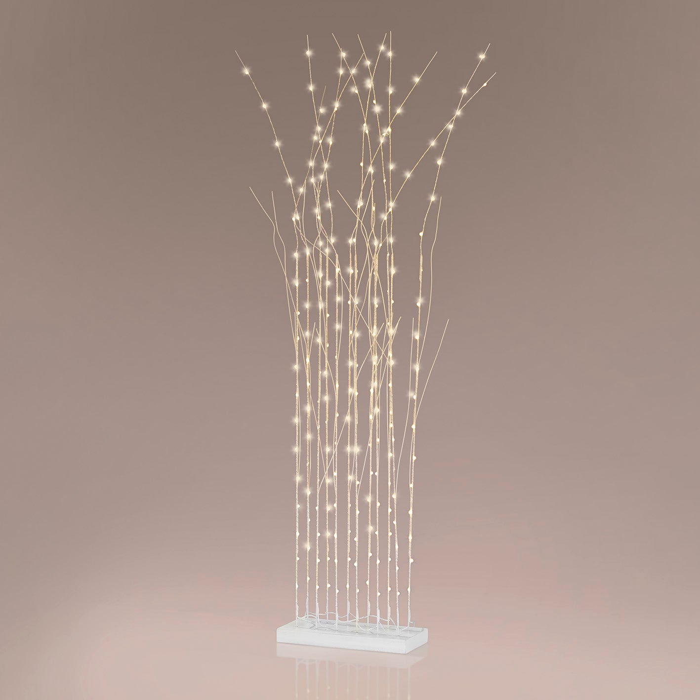 LED-Raumtrenner aus 12 Zweigen mit LED - 150 cm Höhe