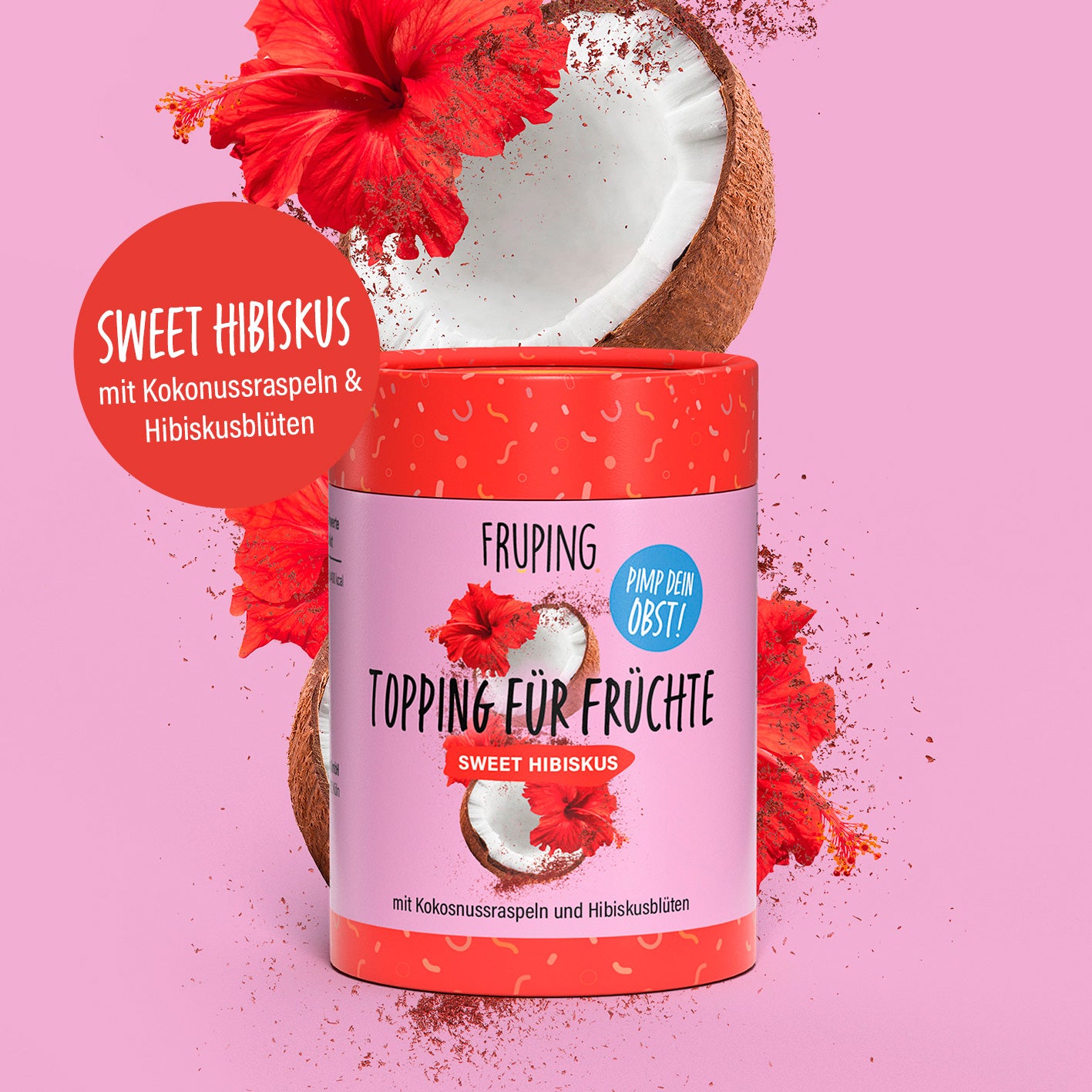 Topping für Früchte - Sweet Hibiskus - 45g