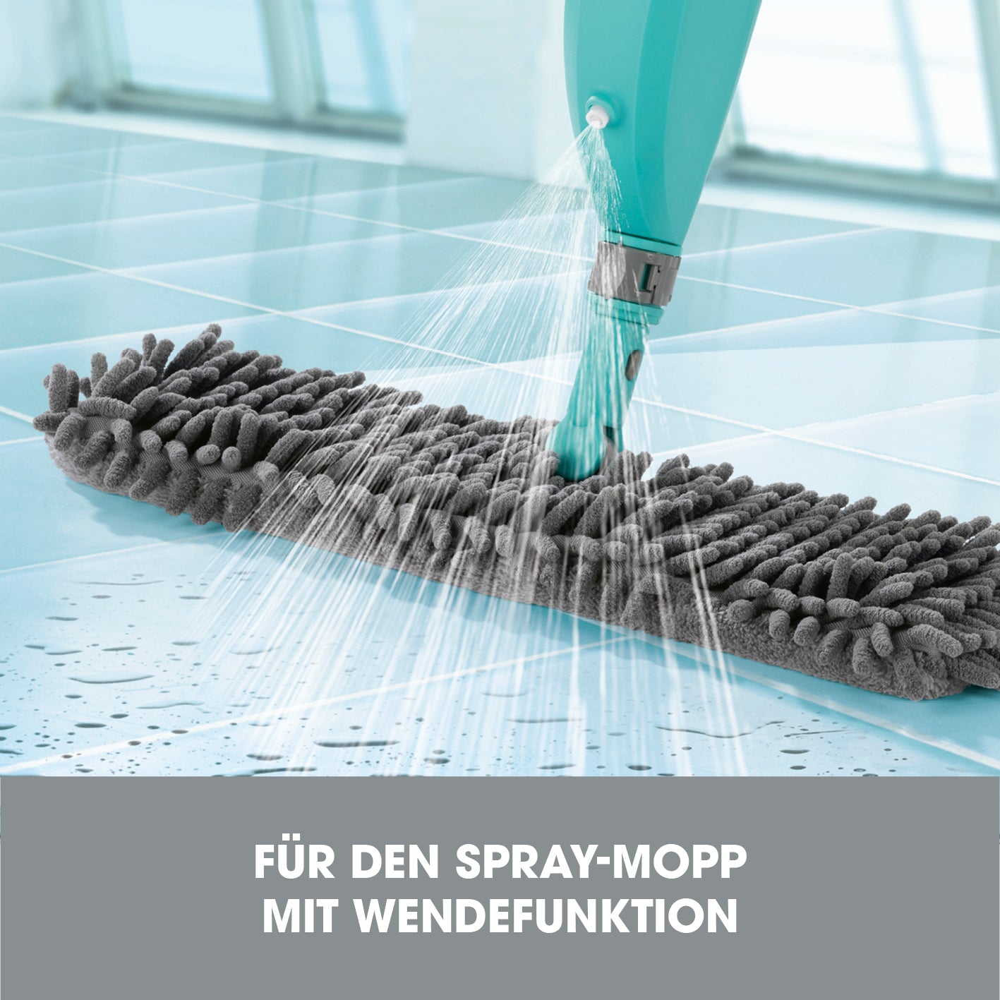 Ersatz-Wischtücher - Für Spray-Mopp mit Wendefunktion - 2er-Set
