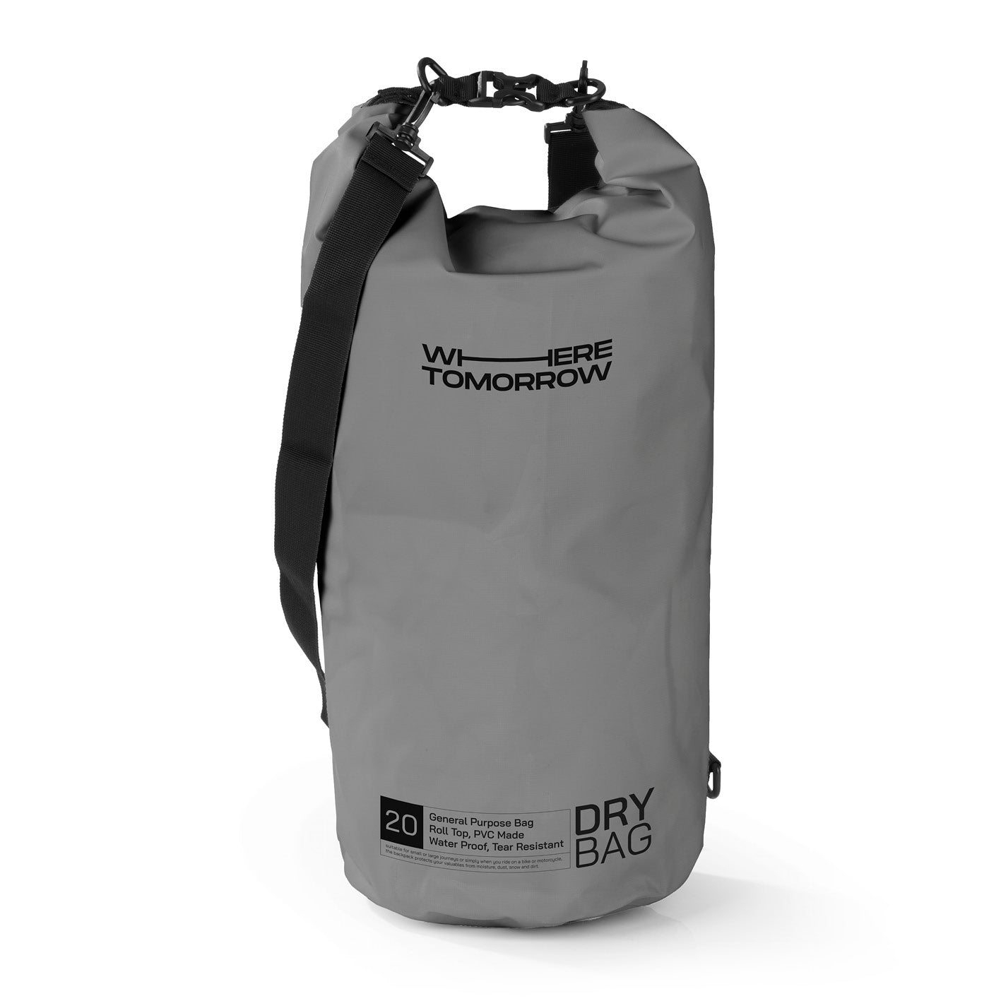 Dry Bag 20L - Style 01 - Grau