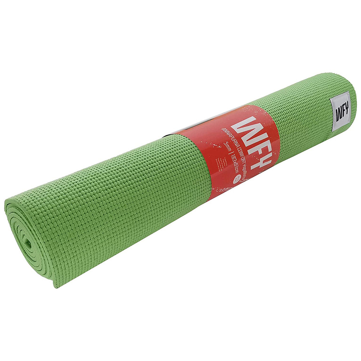 Fitnessmatte Yogamatte "Annapurna Comfort" - 183 x 61 - Pilates Workout Matte - Grün