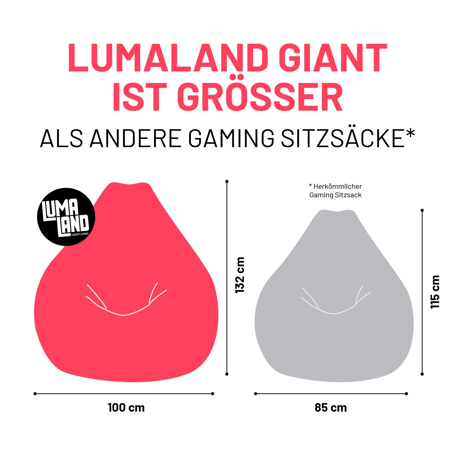 Sitzsack GIANT aus der Cord-Reihe - Dunkelgrün