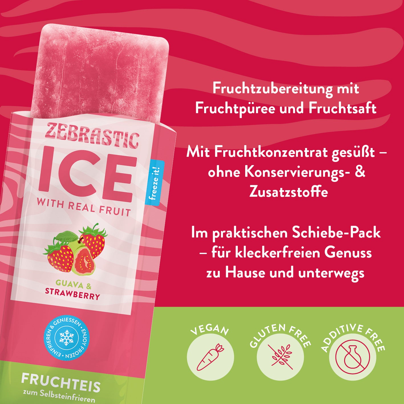ZEBRASTIC Ice TRY ME - 4er Set (Guava & Strawberry & Mango & Passionfruit)