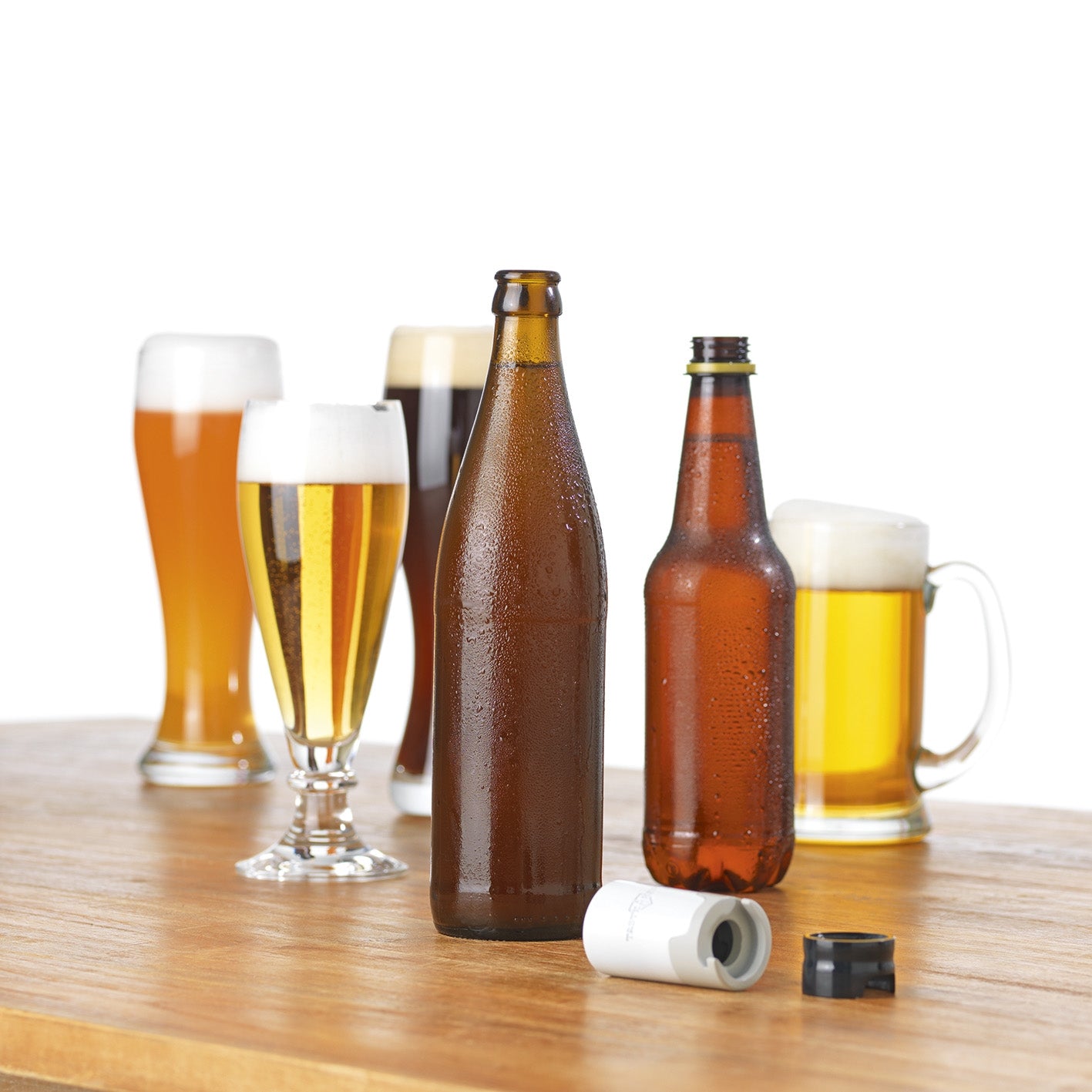 Bier-Aufbereiter - Flaschenaufsatz