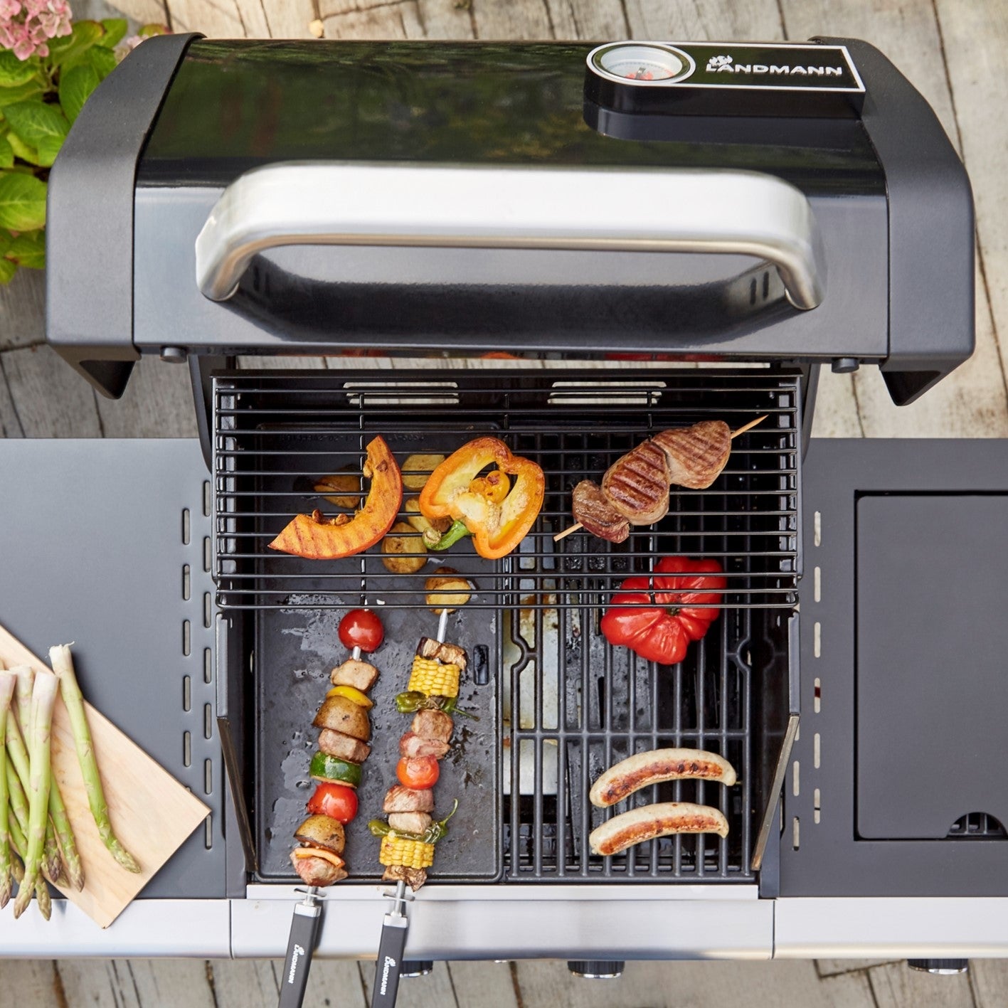 Gasgrill Triton 3.1 MaxX - 120 cm - schwarz