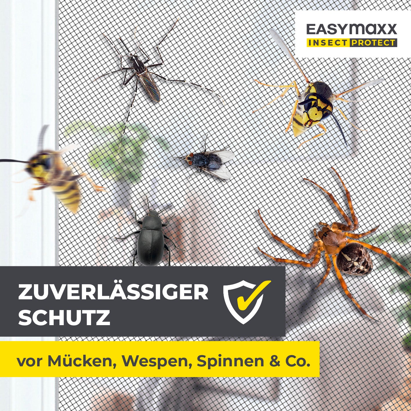 Insektenschutzvorhang für Wohnwagen - 60 x 195 cm