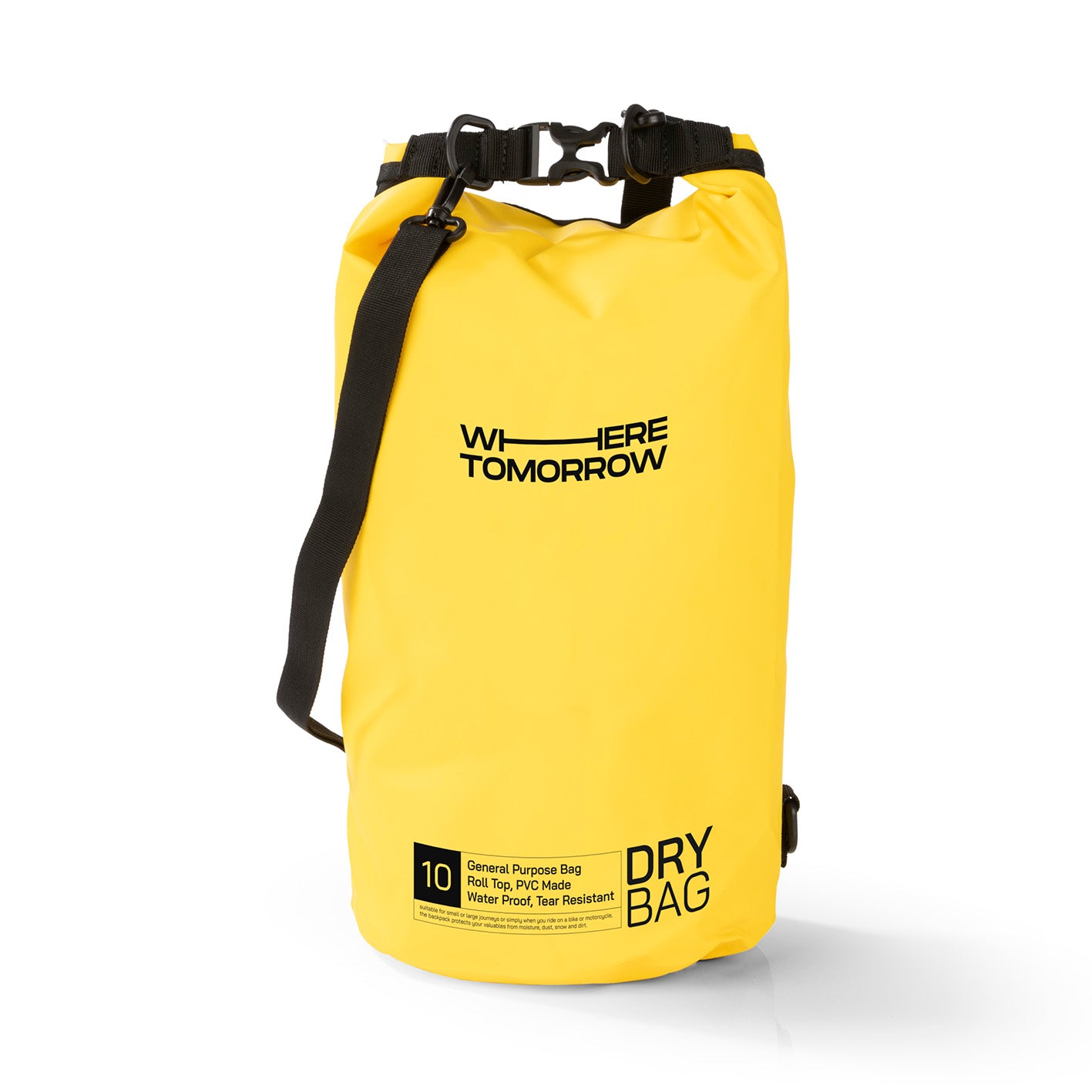 Dry Bag 10L - Style 01 - Gelb
