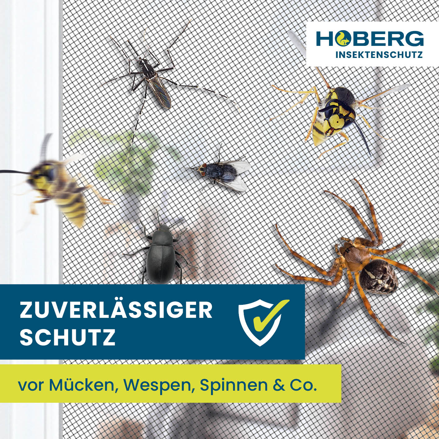 Insektenschutzvorhang - mit XXL-Magnetbändern - 100 x 210 cm