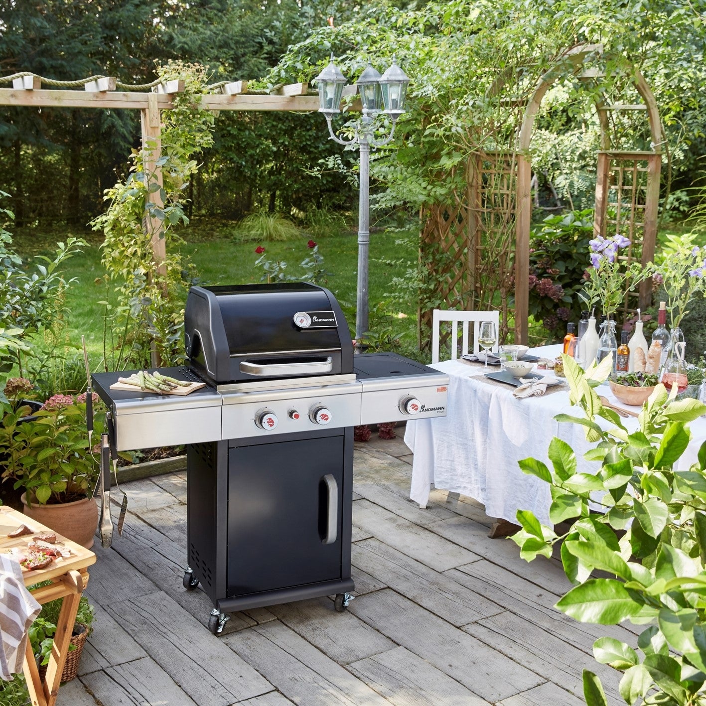 Gasgrill Triton 3.1 MaxX - 120 cm - schwarz