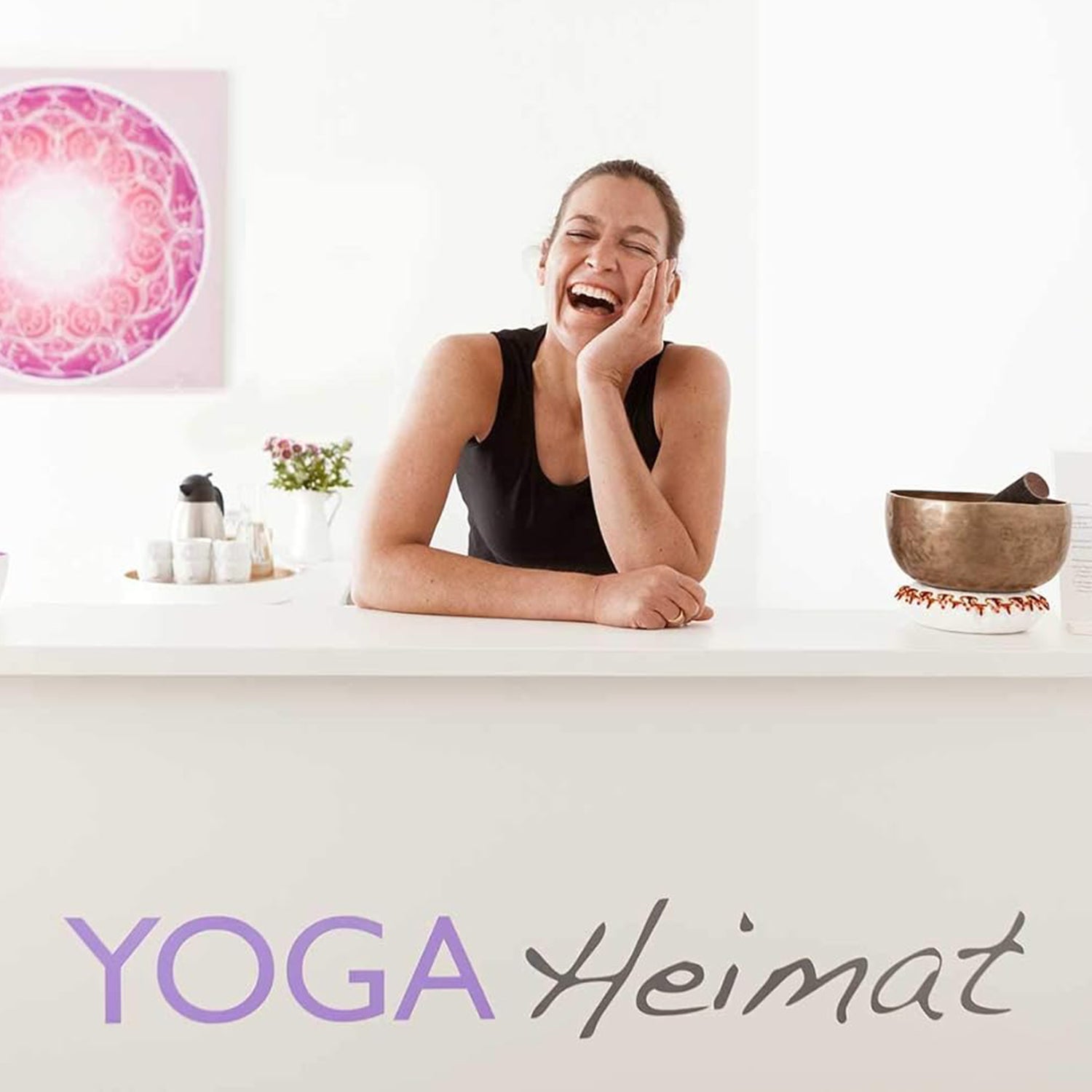 Yogatasche Mangala für Yogamatten bis 180 x 64 cm - Weiß