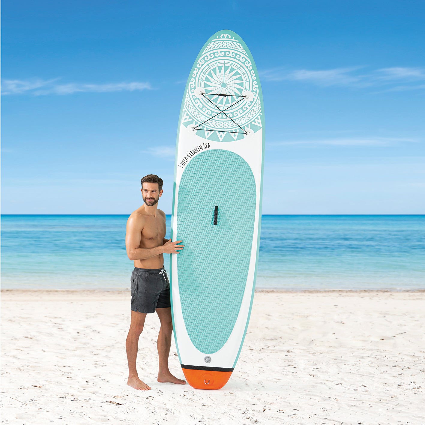 Stand-Up Paddle-Board - 2020 - 300cm - weiß/blau