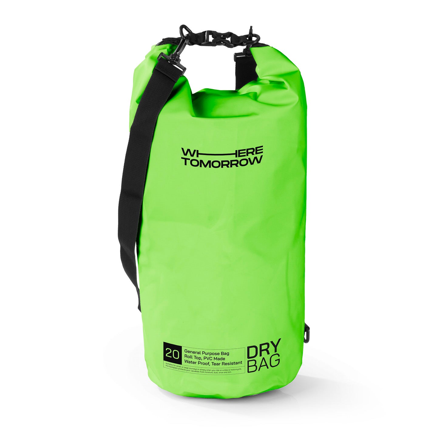Dry Bag 20L - Style 01 - Grün
