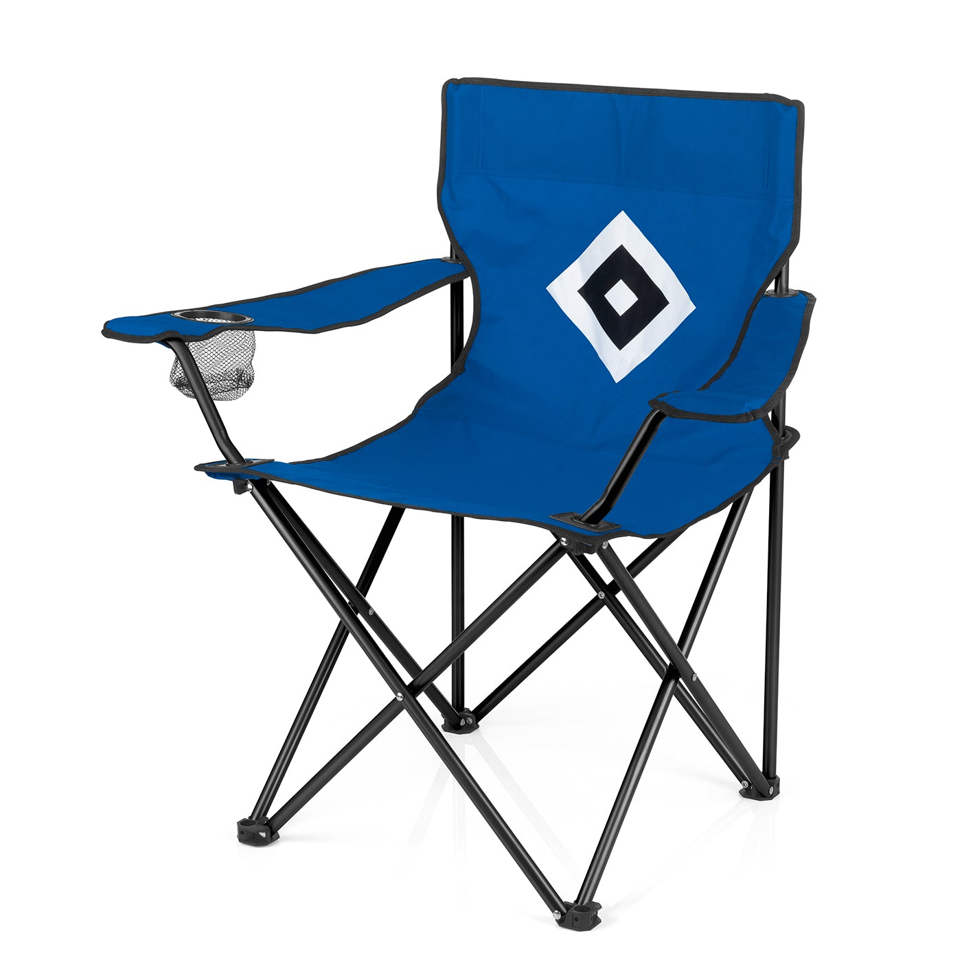 Campingstuhl faltbar mit Logo - 80x50 cm - blau