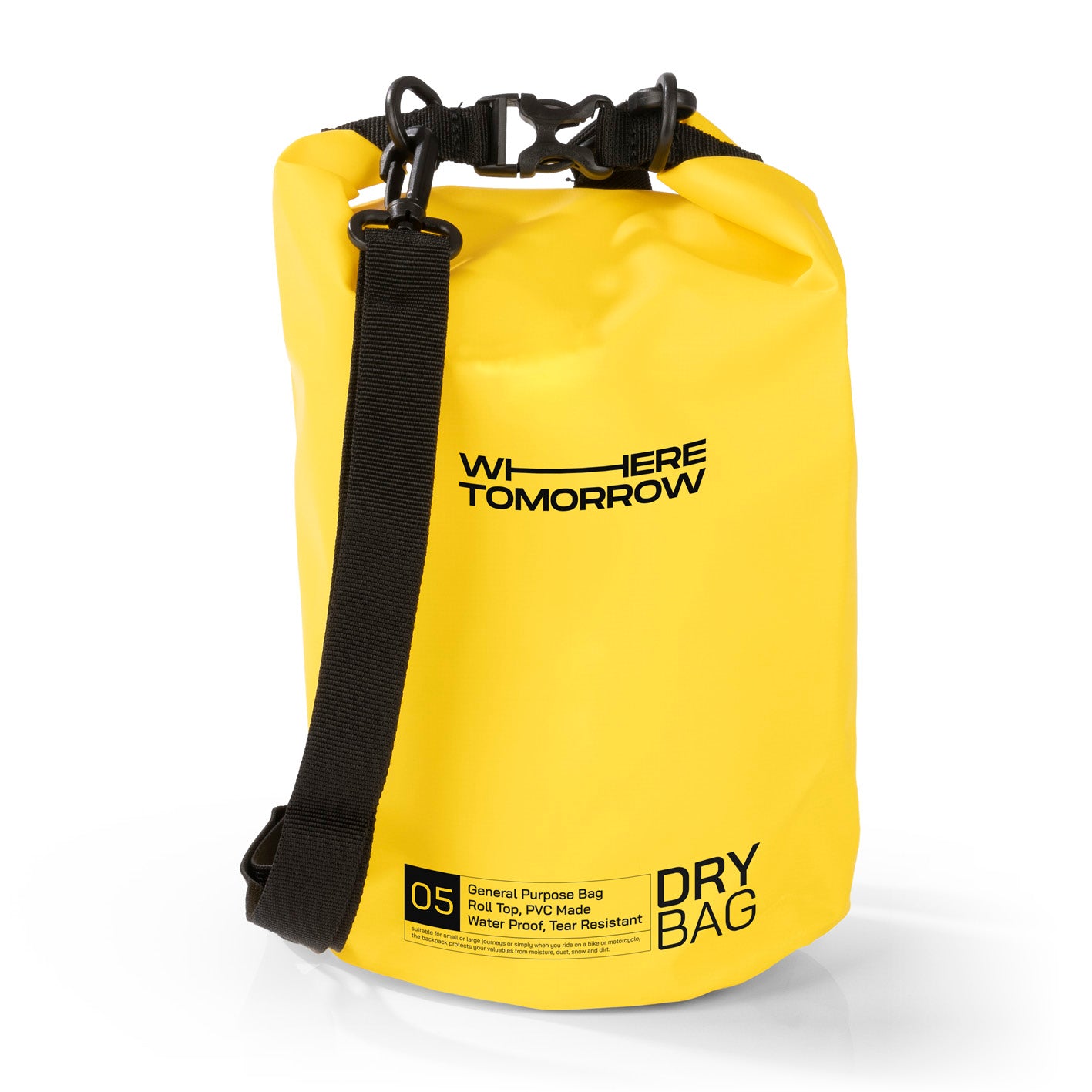 Dry Bag 5L - Style 01 - Gelb