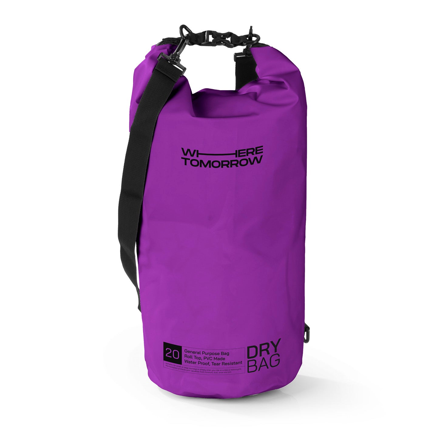 Dry Bag 20L - Style 01 - Lila
