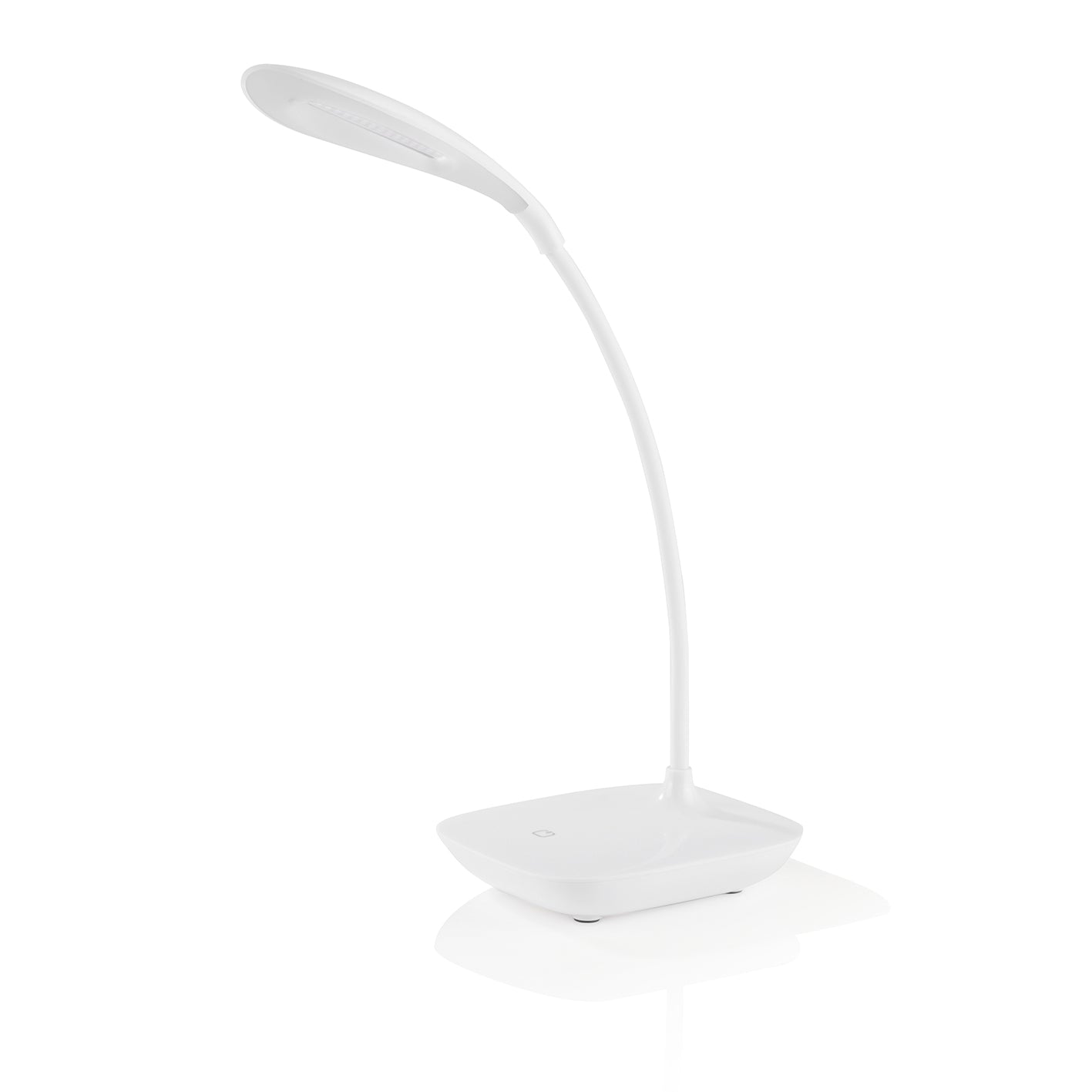 LED-Tischleuchte "Daylight" - 360° flexibler Lampenhals - weiß