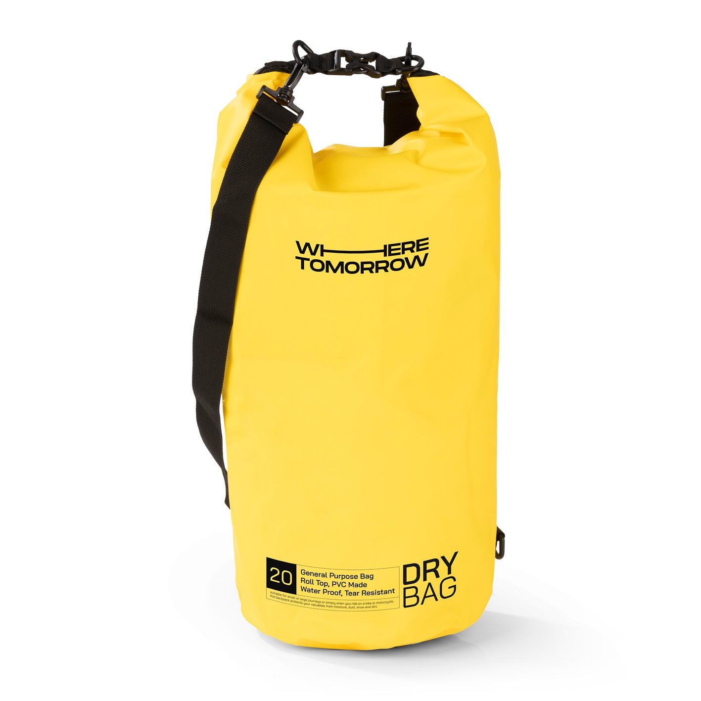 Dry Bag 20L - Style 01 - Gelb
