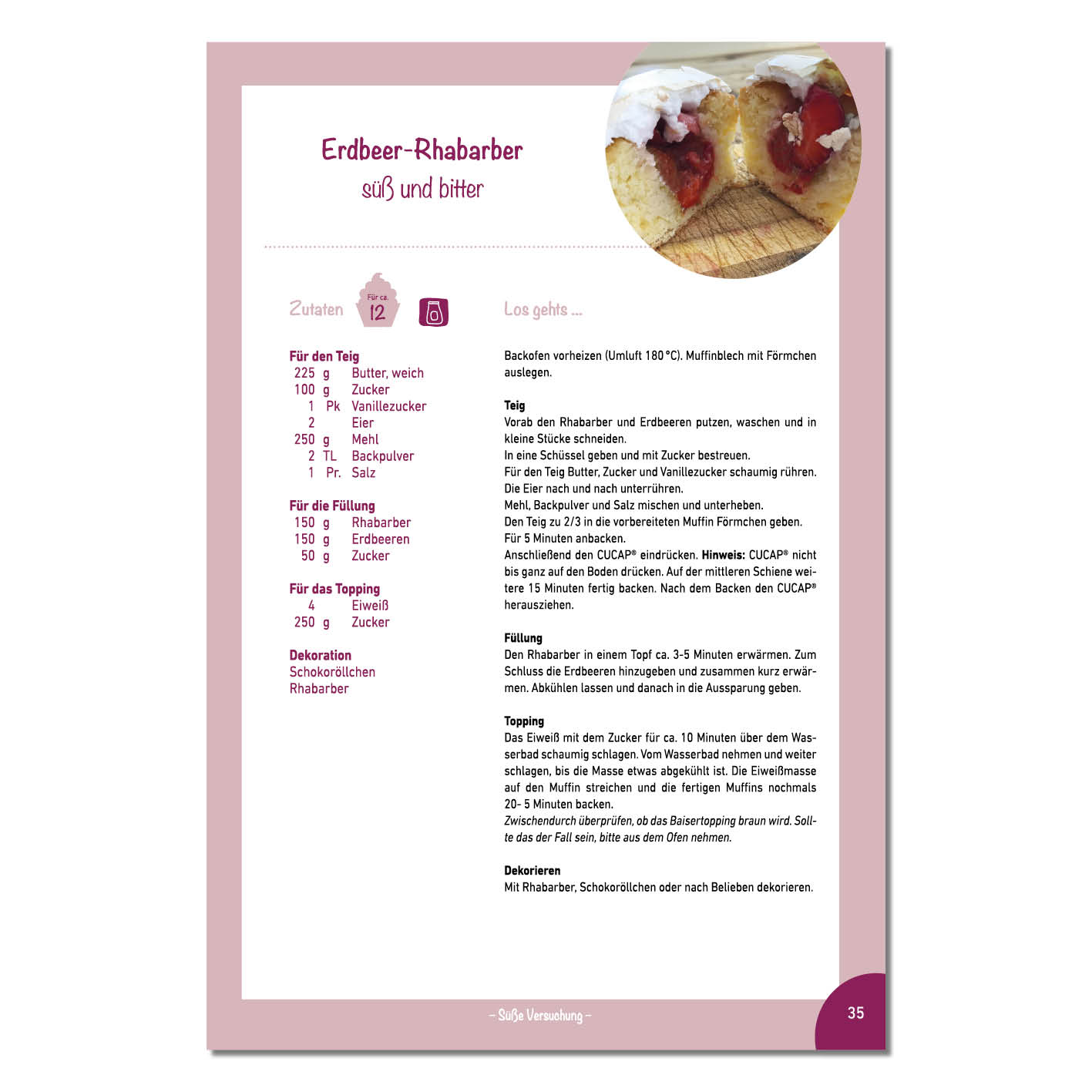 CuCap Backbuch für Cupcakes, Muffins & Mehr