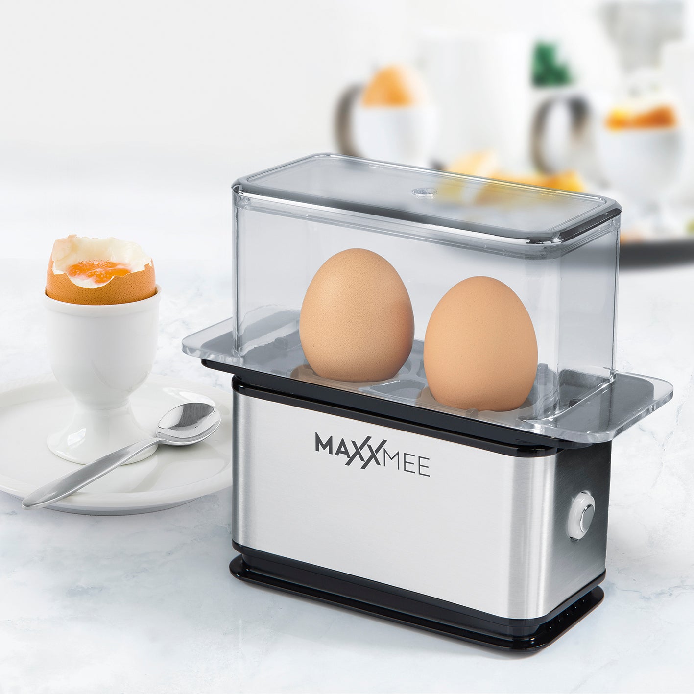 Eierkocher Kompakt - Bis zu 2 Frühstückseier
