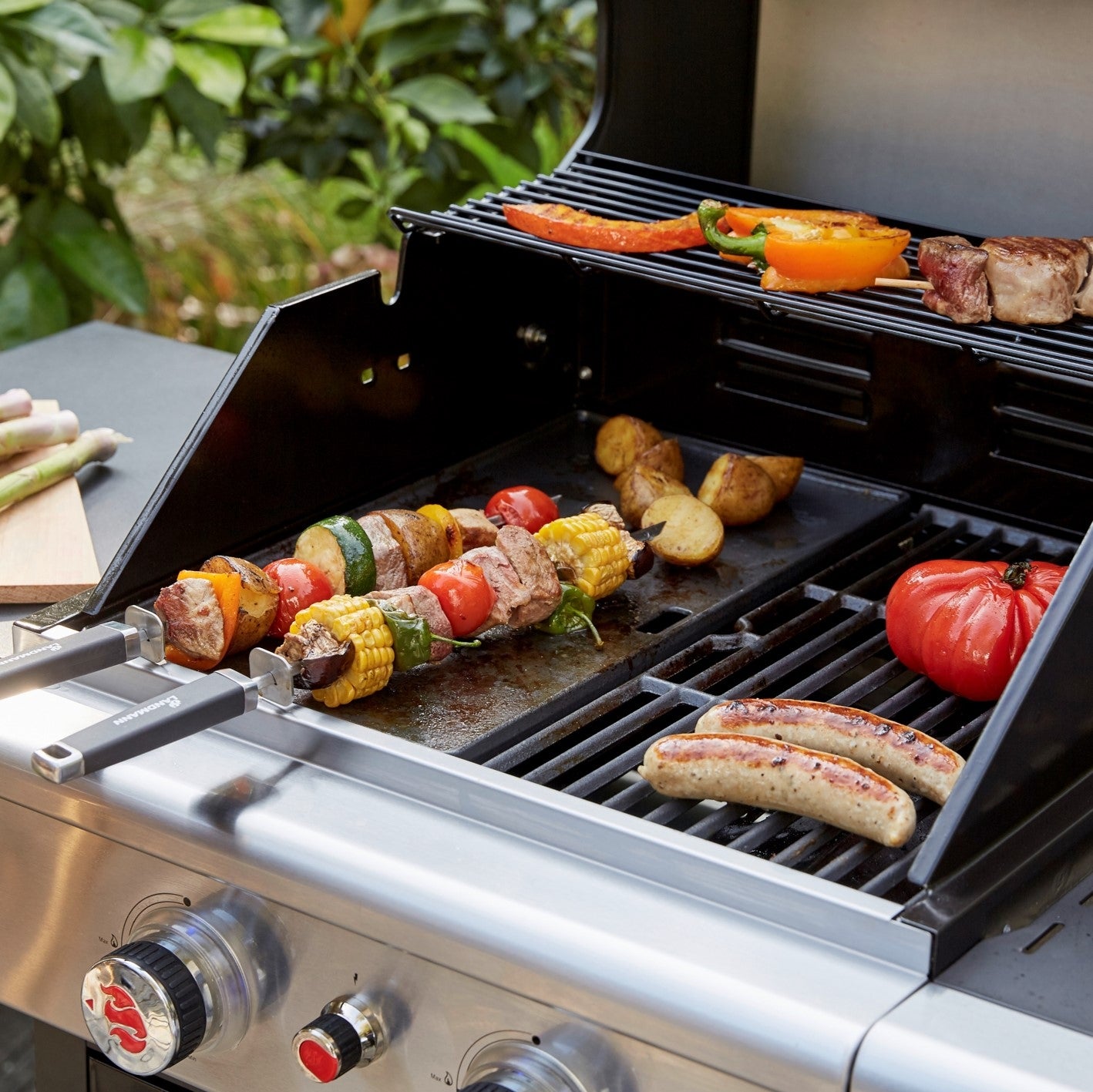 Gasgrill Triton 3.1 MaxX - 120 cm - schwarz