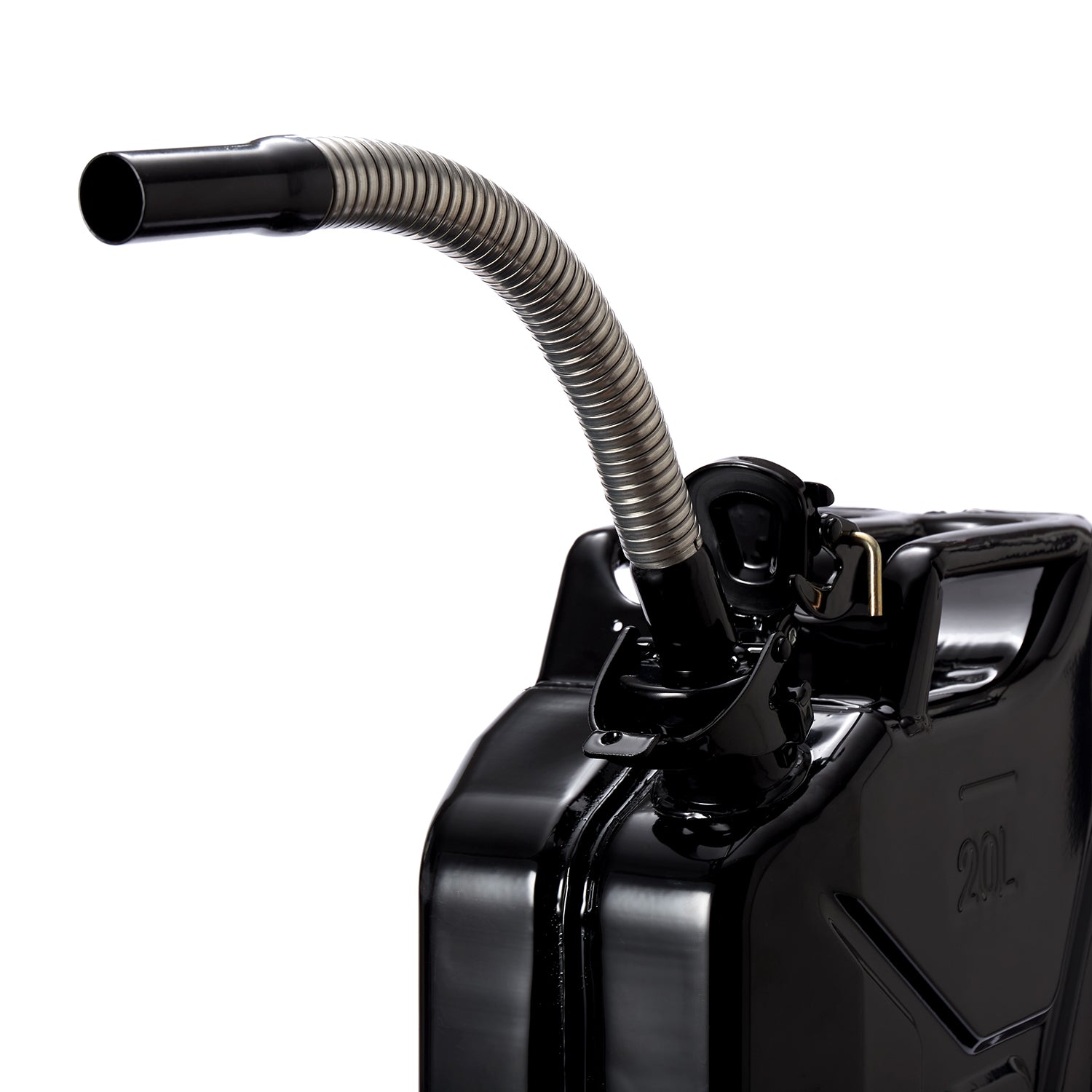 Flexibler Ausgießer für Diesel für Metall-Kraftstoffkanister - Schwarz
