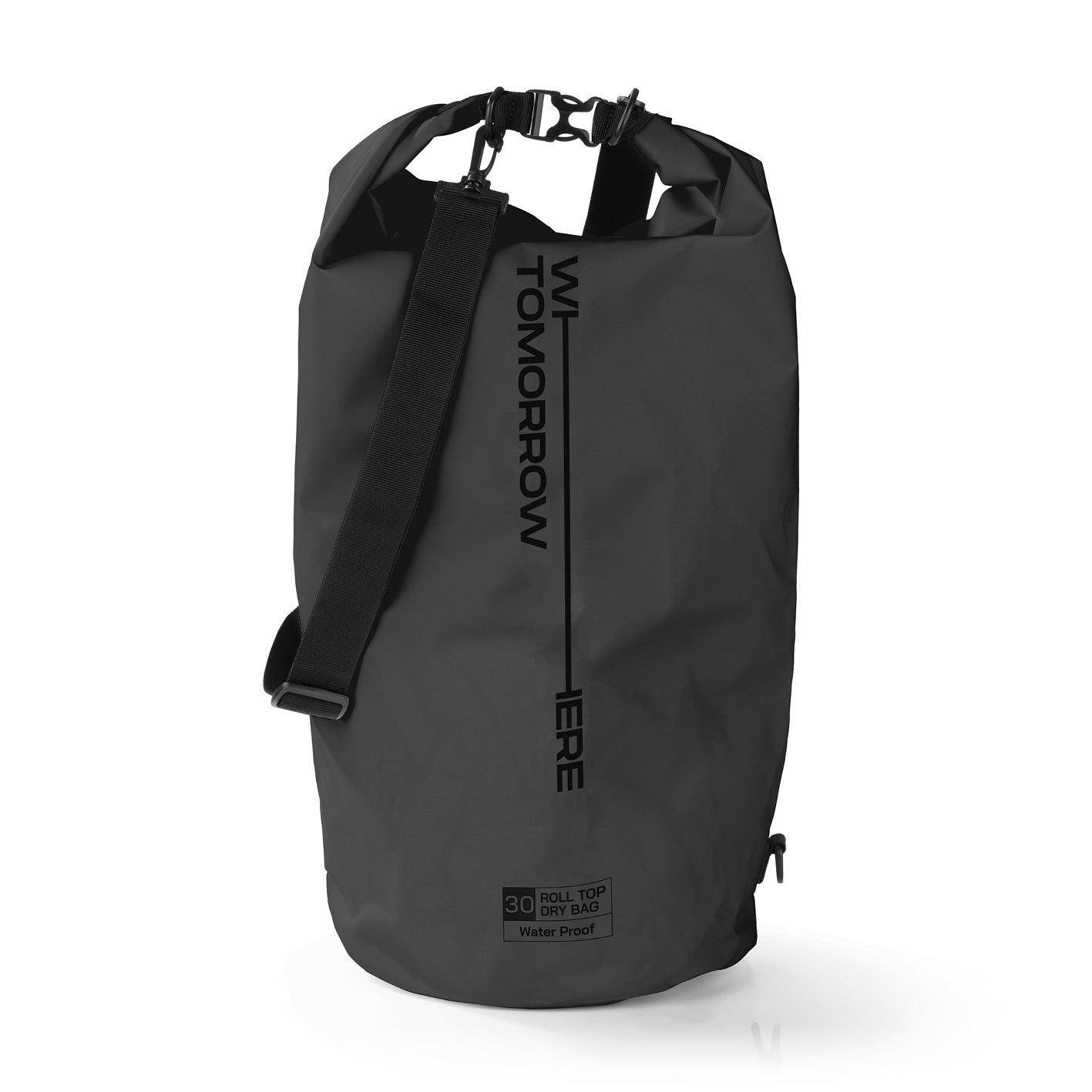 Dry Bag 30L - Style 02 - Schwarz