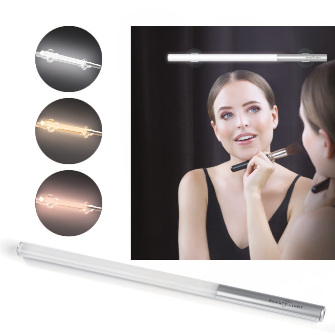 My BEAUTY LIGHT LED-Spiegelleuchte mit Akku