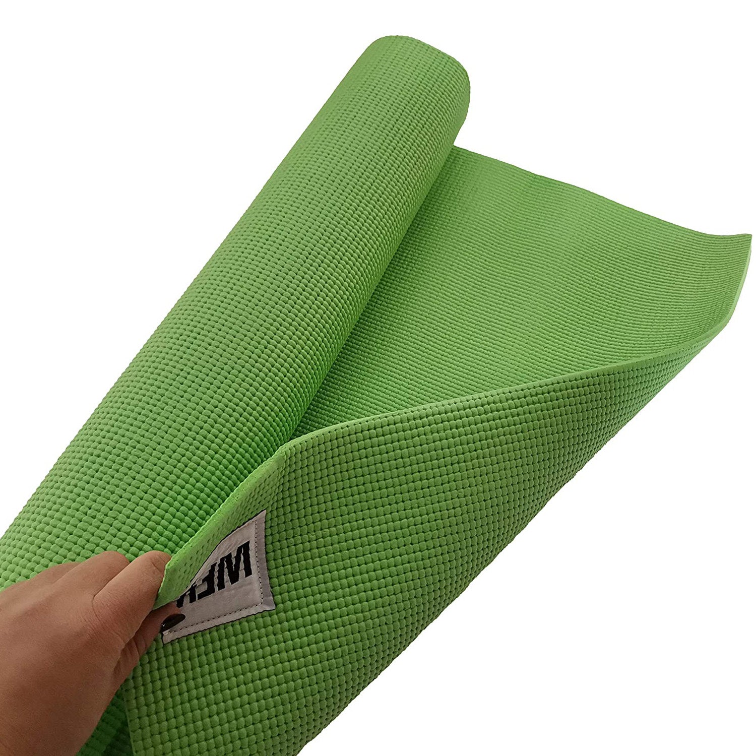 Fitnessmatte Yogamatte "Annapurna Comfort" - 183 x 61 - Pilates Workout Matte - Grün