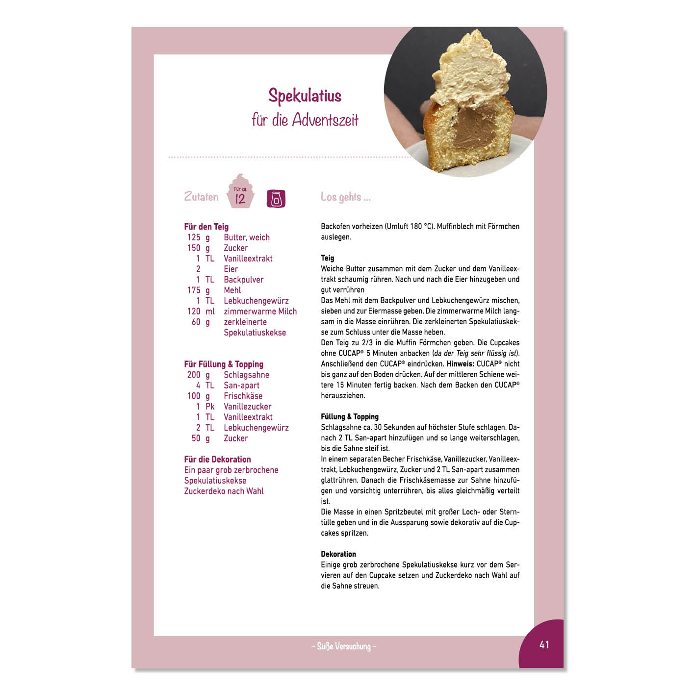 CuCap Backbuch für Cupcakes, Muffins & Mehr